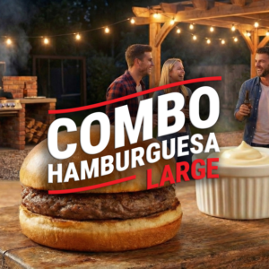 Combo Hamburguesas Large