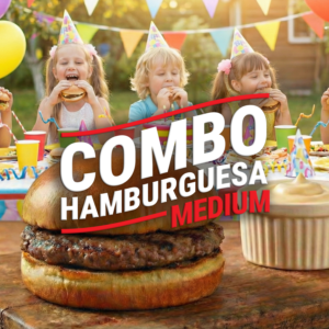 Combo Hamburguesas Medium